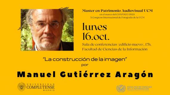 Conferencia inaugural curso académico 2023-24, por Manuel Gutiérrez Aragón